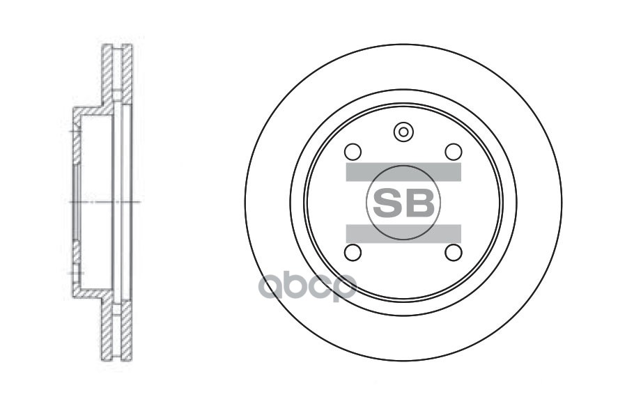 

Тормозный колодки Sangsin brake передний SD3009