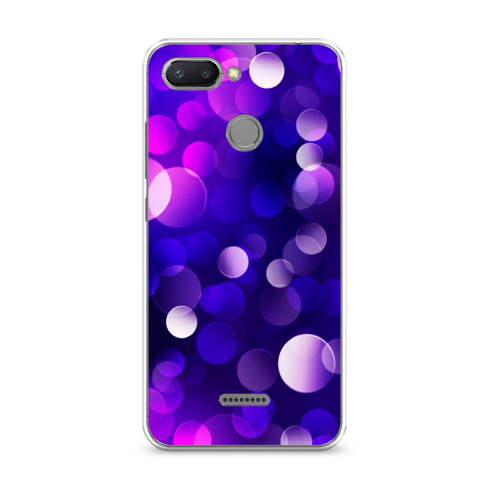 

Чехол на Xiaomi Redmi 6 "Абстракция 27", Фиолетовый, 33850-3
