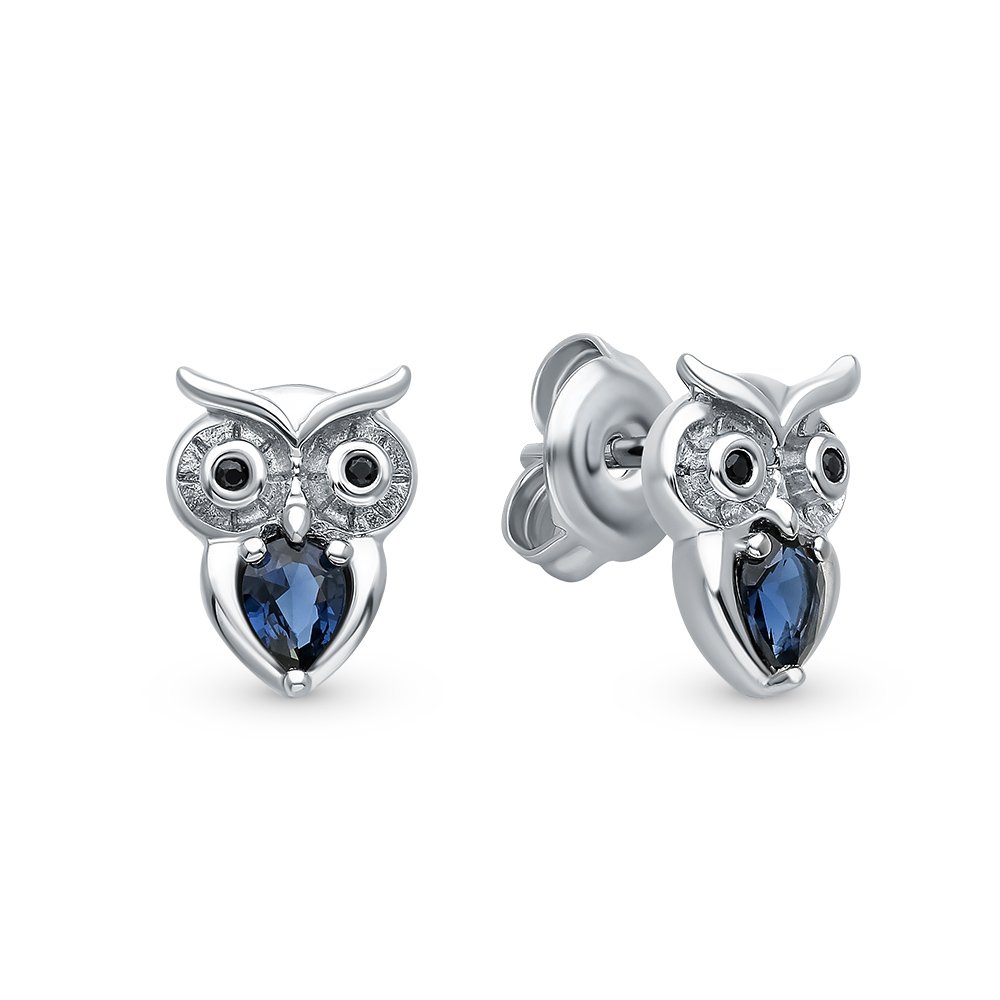 

Серьги из серебра с шпинелью 585Gold 702007880, 702007880