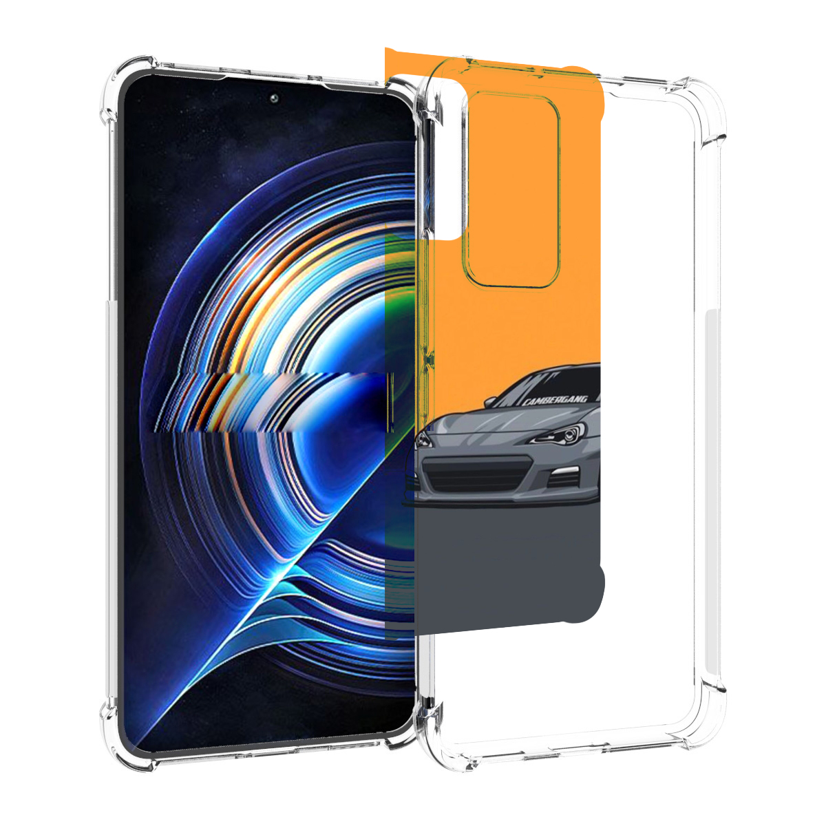 

Чехол MyPads Спорт-кар для Tecno Camon 19 Neo, Прозрачный, Tocco