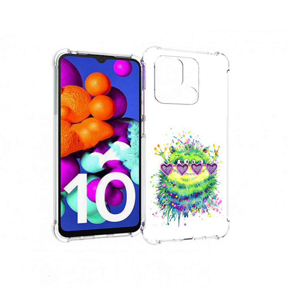 

Чехол MyPads Tocco для Xiaomi Redmi 10C Пушистый персонаж, Прозрачный, Tocco