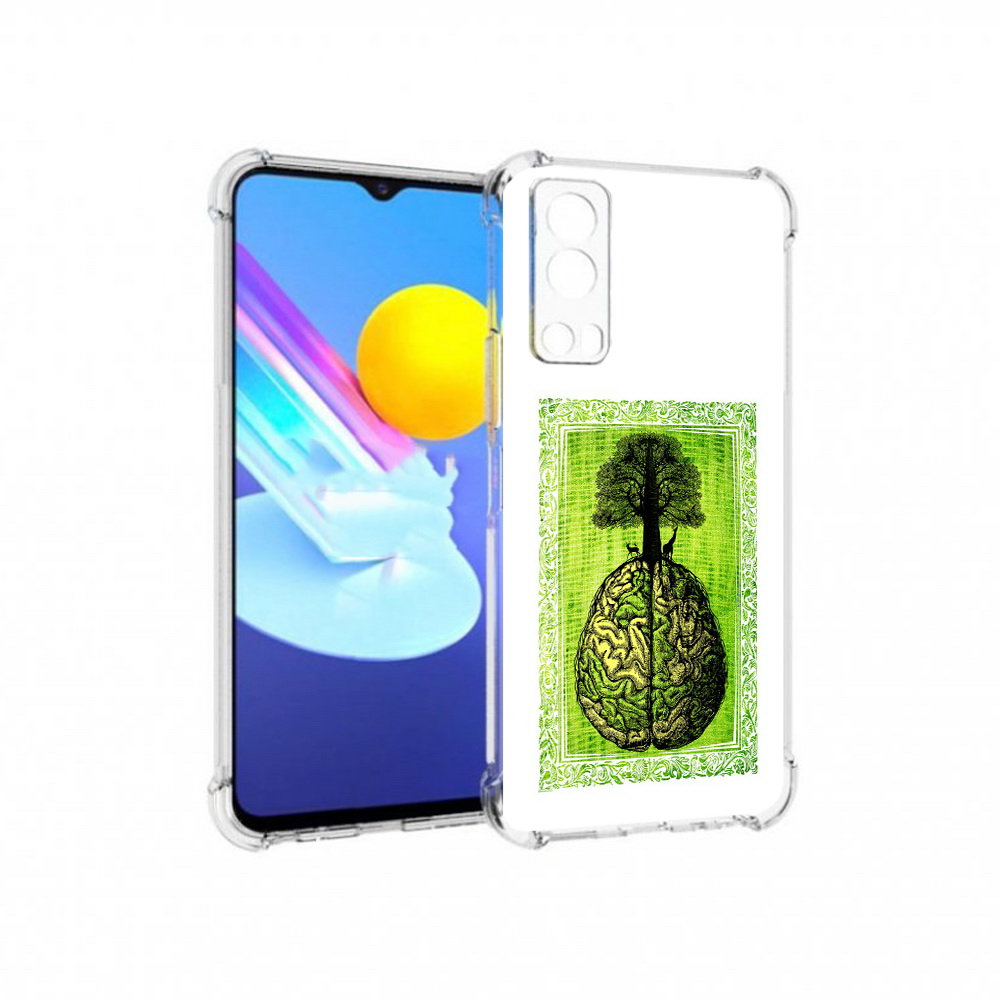 

Чехол MyPads Tocco для Vivo Z3 абстракция здоровый мозг (PT226973.411.211), Прозрачный, Tocco