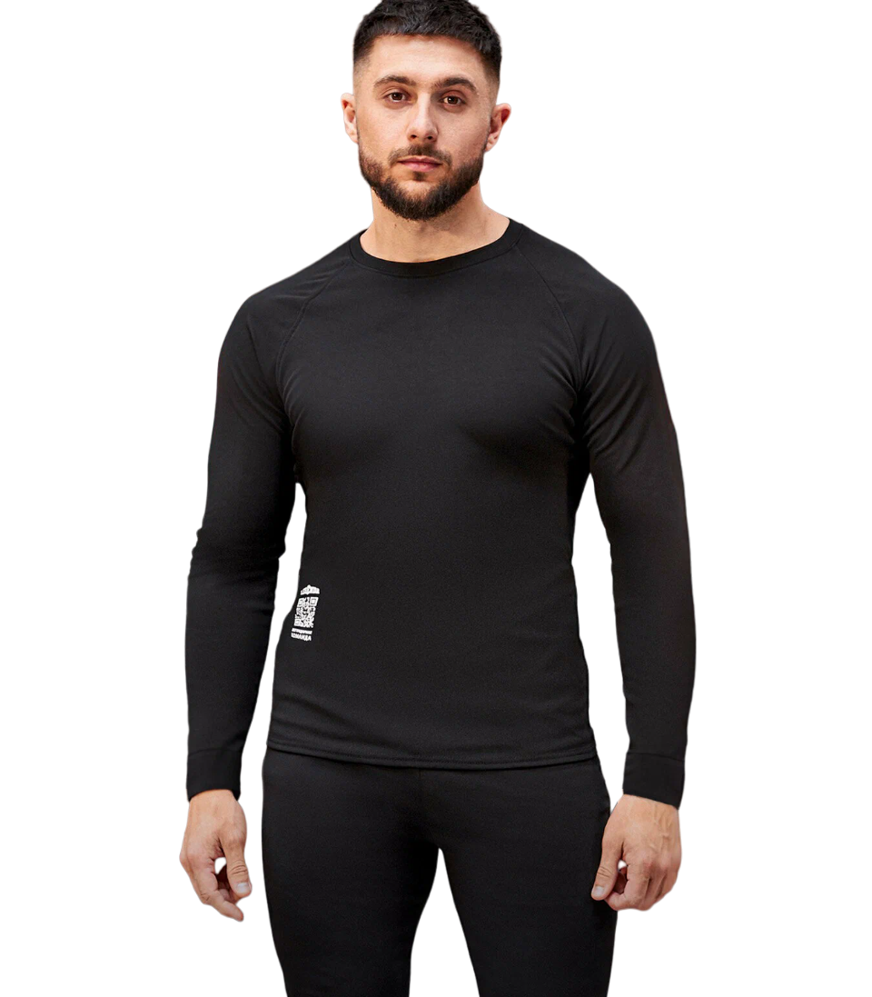 

Комплект термобелье мужское с начесом Legenda Urban, р.5XL, черный, 2193_bk