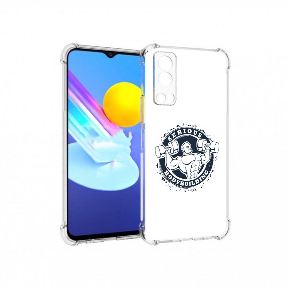 

Чехол MyPads Tocco для Vivo Z3 бодибилдинг воля к победе (PT226973.411.231), Прозрачный, Tocco
