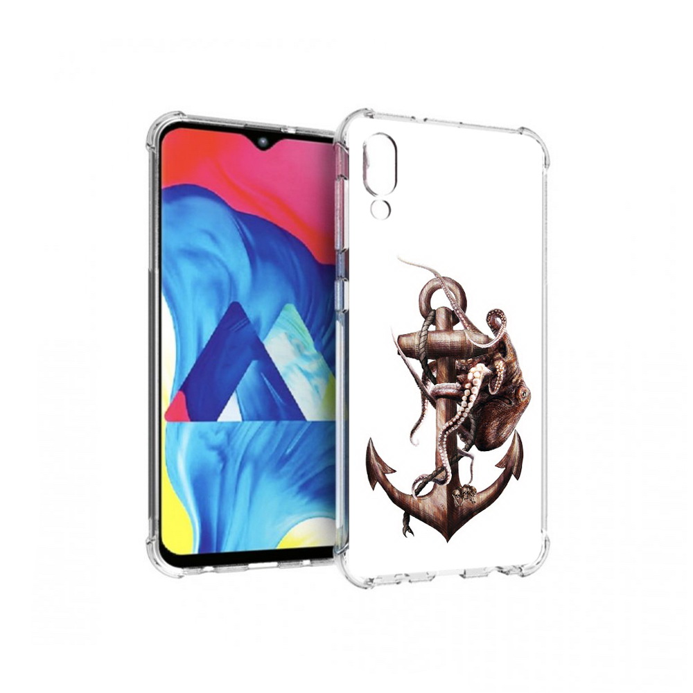 

Чехол MyPads Tocco для Samsung Galaxy M10 ржавый якорь (PT128878.532.579), Прозрачный, Tocco