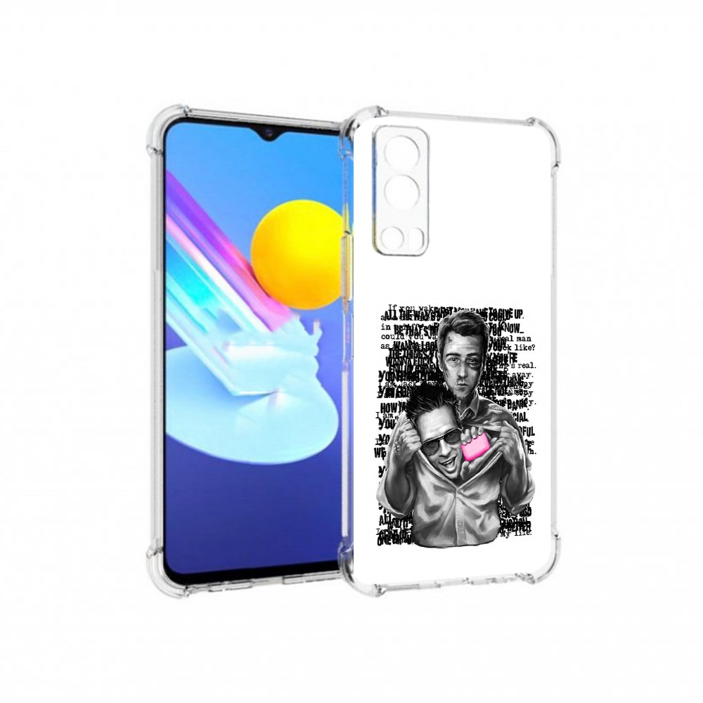 

Чехол MyPads Tocco для Vivo Z3 бойцовский клуб (PT226973.411.242), Прозрачный, Tocco