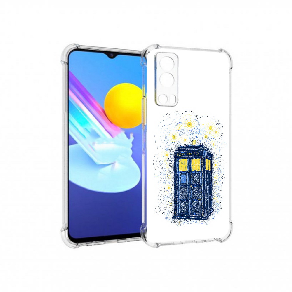 

Чехол MyPads Tocco для Vivo Z3 будка рисунок (PT226973.411.249), Прозрачный, Tocco