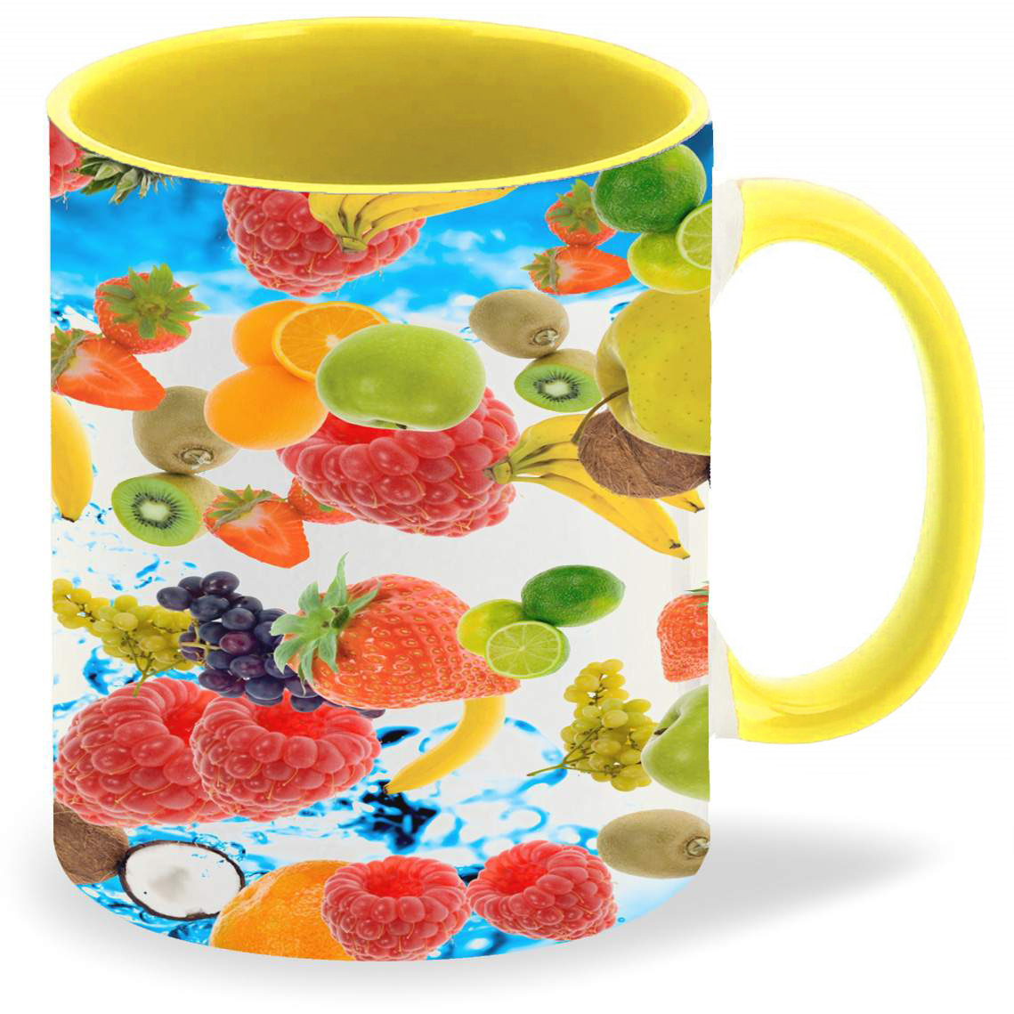 

Кружка CoolPodarok Фрукты и ягоды в воде