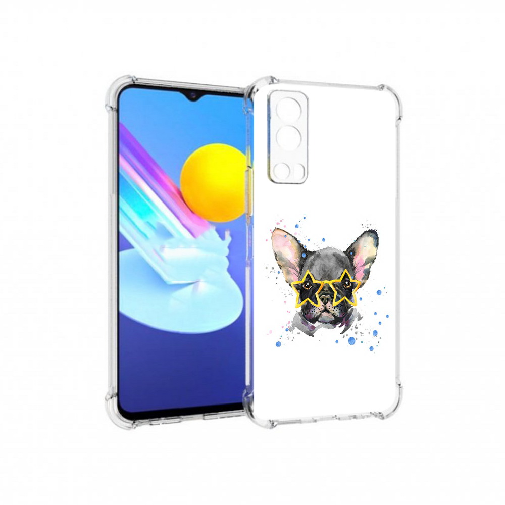 

Чехол MyPads Tocco для Vivo Z3 буля в очках (PT226973.411.252), Прозрачный, Tocco