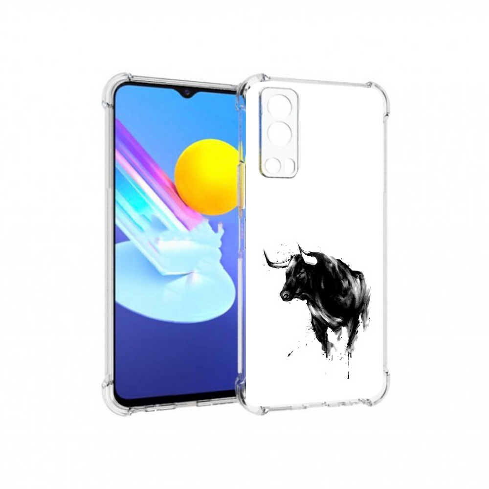

Чехол MyPads Tocco для Vivo Z3 бык (PT226973.411.254), Прозрачный, Tocco