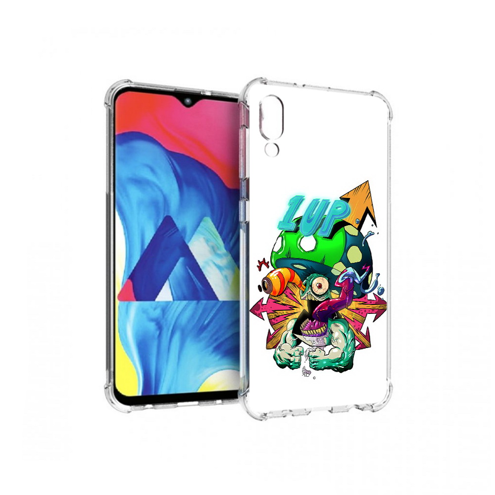

Чехол MyPads Tocco для Samsung Galaxy M10 сильный гриб абстракция (PT128878.532.599), Прозрачный, Tocco
