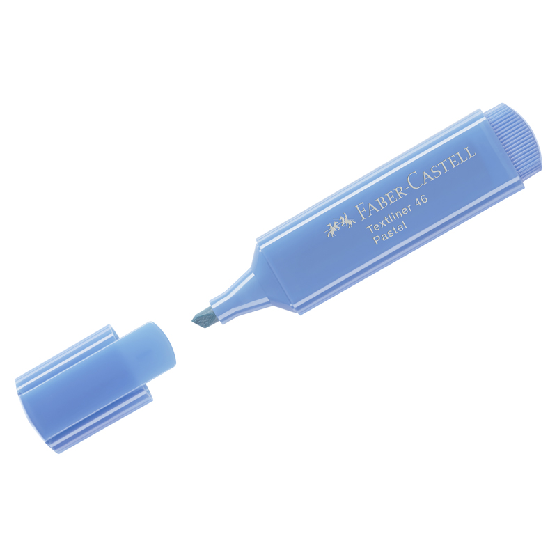 

Текстовыделитель Faber-Castell "46 Pastel" ультрамарин, 1-5мм, Голубой