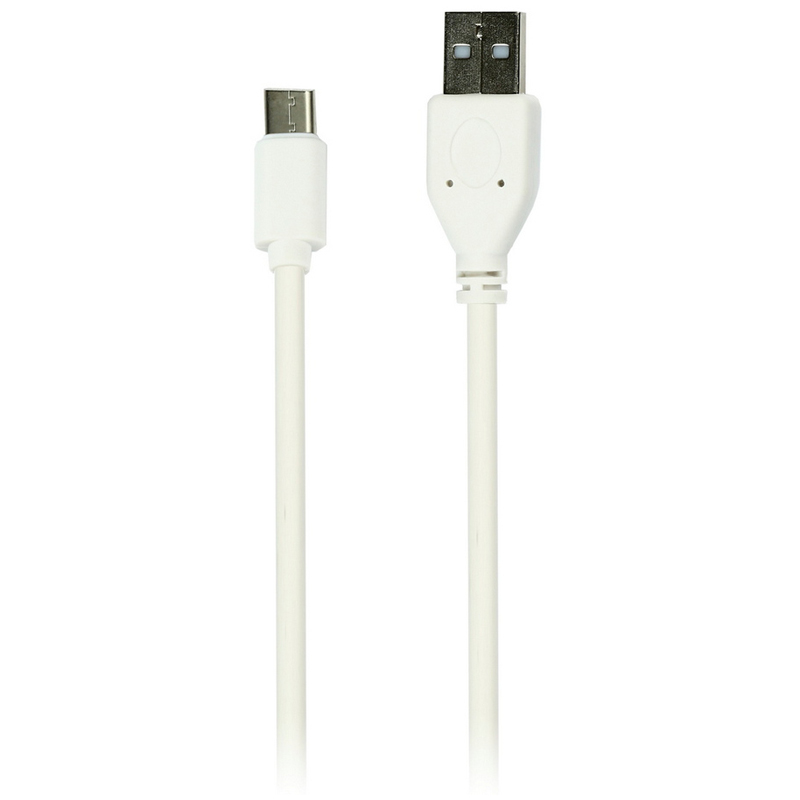 Кабель Smartbuy iK-3112 USB2.0 (A) - Type C, 2A output, 1м, белый