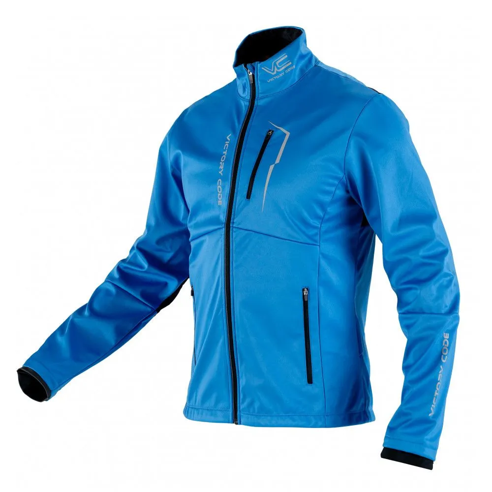

Олимпийка унисекс Victory Code Jacket синяя XXL, Синий, Jacket