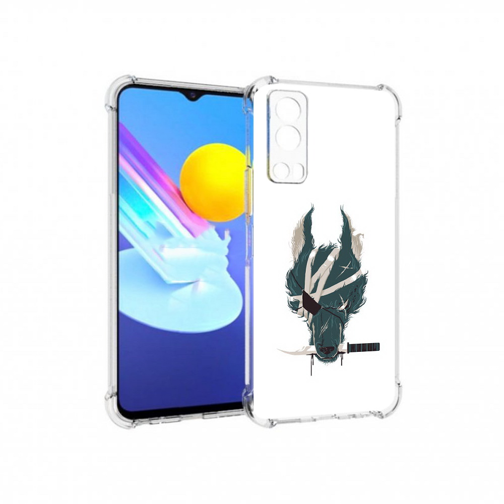 

Чехол MyPads Tocco для Vivo Z3 волк-разбойник (PT226973.411.271), Прозрачный, Tocco