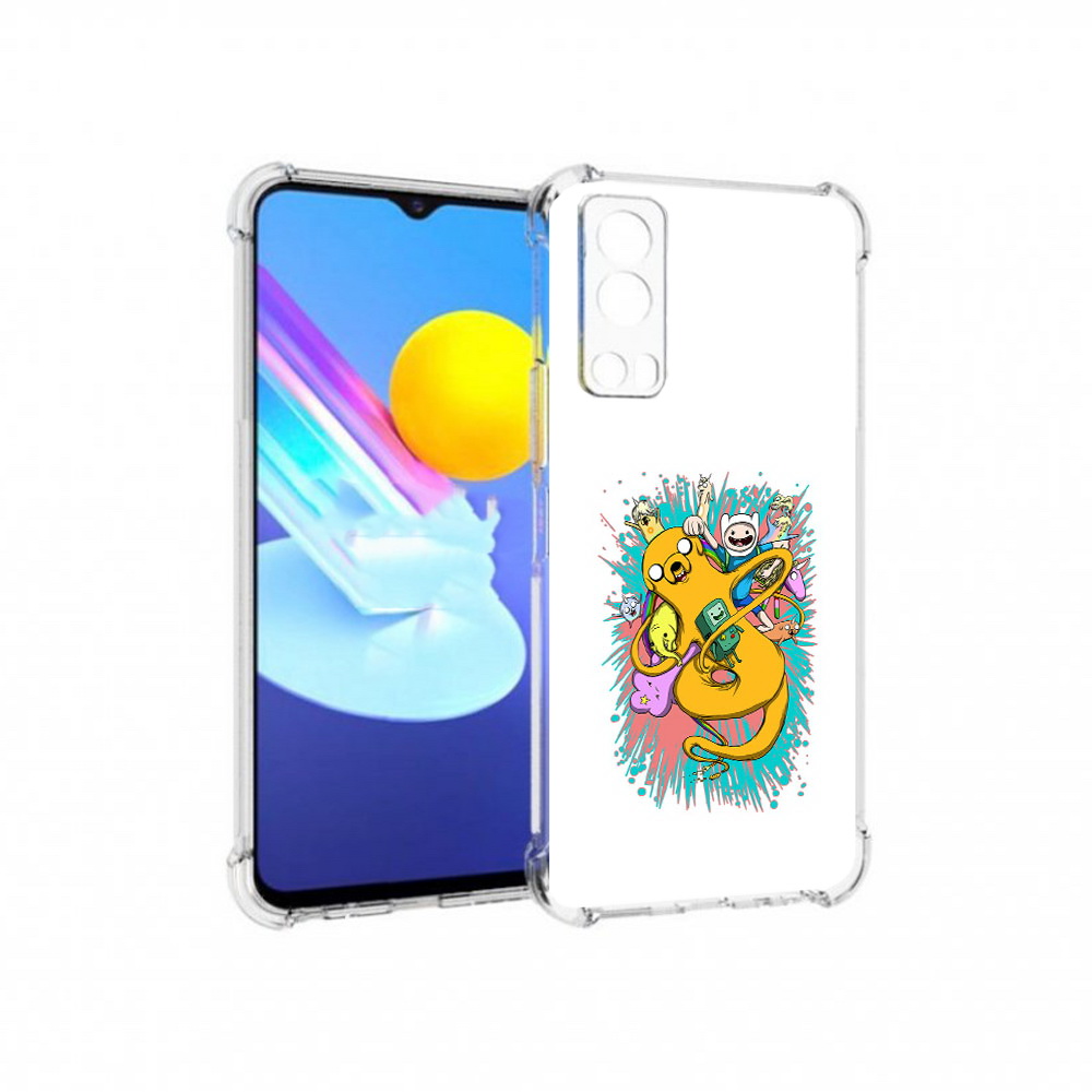 

Чехол MyPads Tocco для Vivo Z3 время приключений рисунок (PT226973.411.276), Прозрачный, Tocco