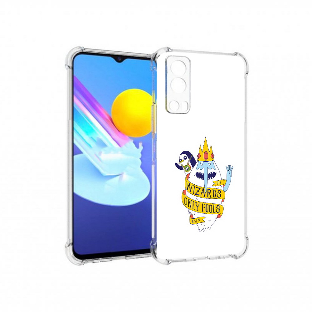 

Чехол MyPads Tocco для Vivo Z3 время приключений снежный король (PT226973.411.278), Прозрачный, Tocco