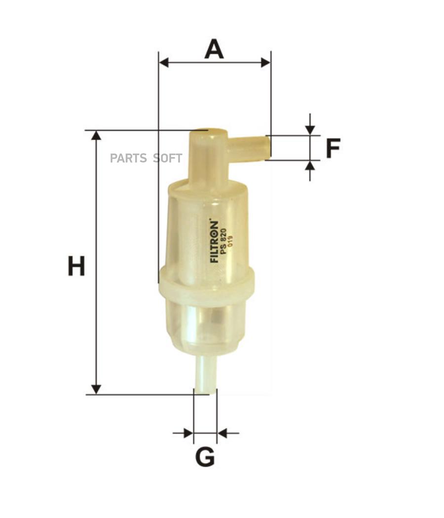 Фильтр топливный Filtron PS820 402₽