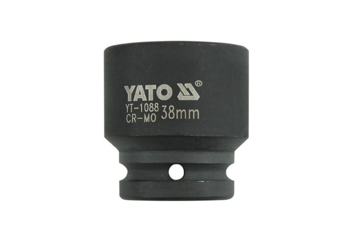 Головка Ударная 38 Мм, 6 Гр, 3/4 Inch 1Шт YATO YT1088 ударная шлицевая отвертка yato