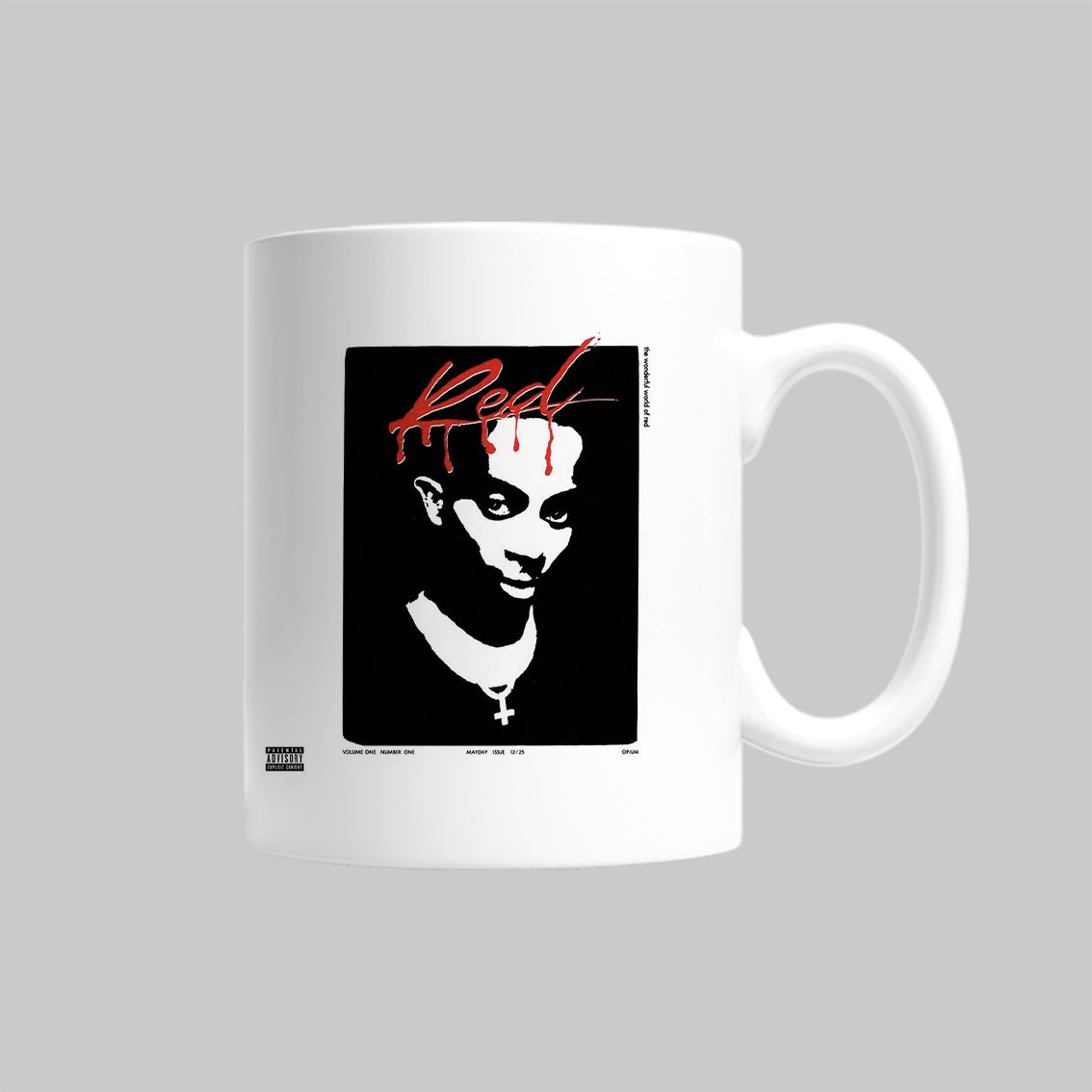 

Кружка Playboi Carti Red Плейбой Карти Рэд рэп хип-хоп
