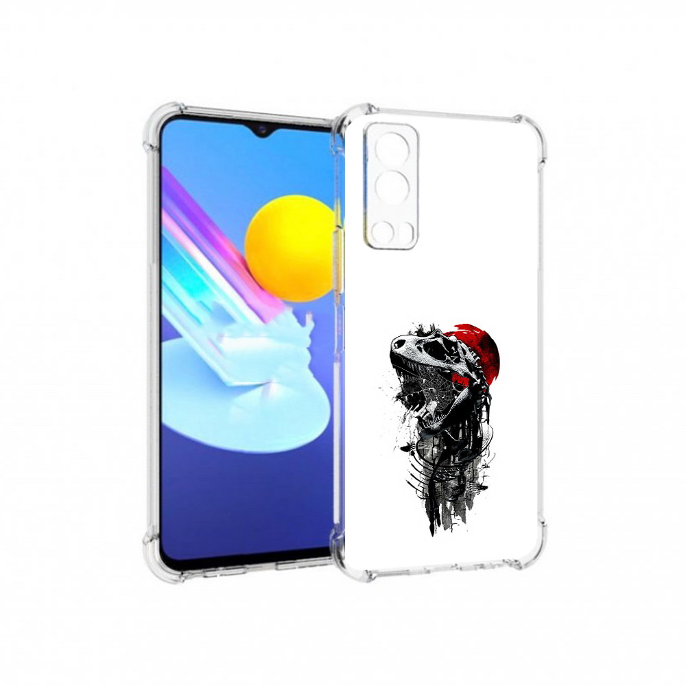 

Чехол MyPads Tocco для Vivo Z3 вымерший динозавр (PT226973.411.284), Прозрачный, Tocco