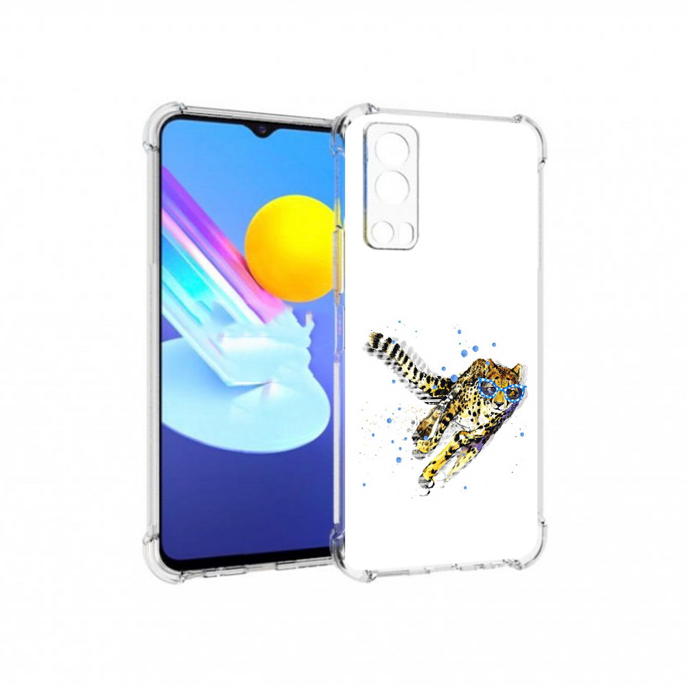 

Чехол MyPads Tocco для Vivo Z3 гепард в очках (PT226973.411.287), Прозрачный, Tocco