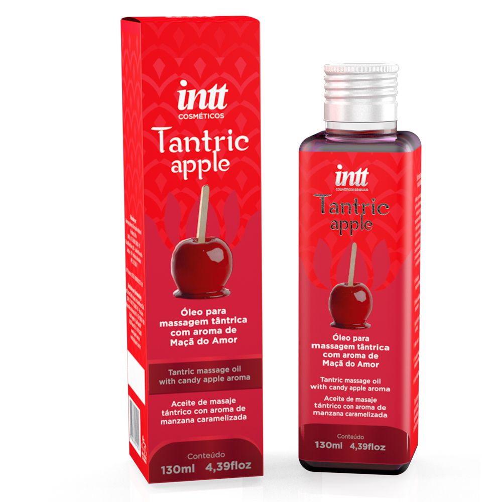 Массажное масло INTT Tantric Apple, 130 мл