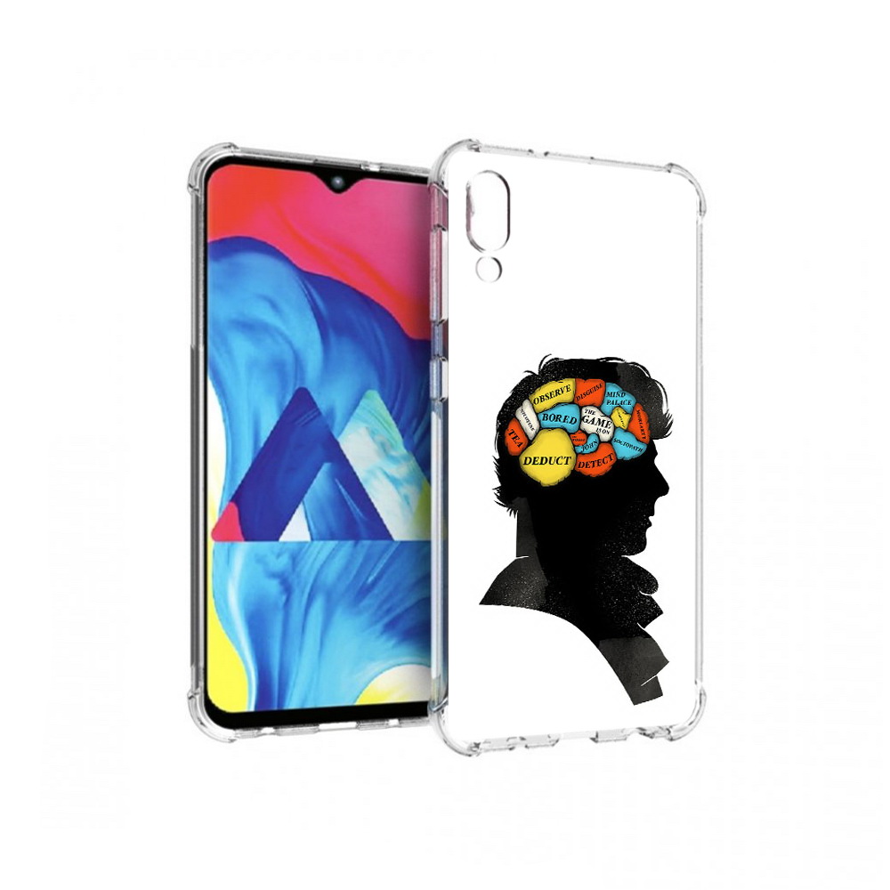 

Чехол MyPads Tocco для Samsung Galaxy M10 темный рисунок (PT128878.532.640), Прозрачный, Tocco