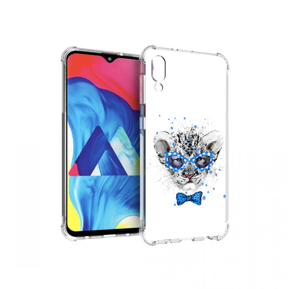 Чехол MyPads Tocco для Samsung Galaxy M10 тигренок с бабочкой (PT128878.532.642)