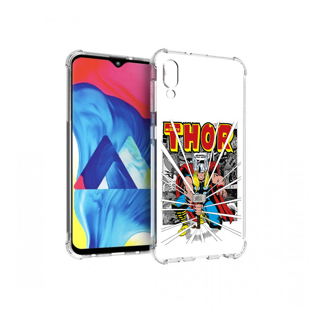 

Чехол MyPads Tocco для Samsung Galaxy M10 тор рисунок (PT128878.532.647), Прозрачный, Tocco