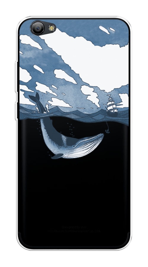 

Чехол на Vivo Y65 "Большой кит", Синий, 260550-1
