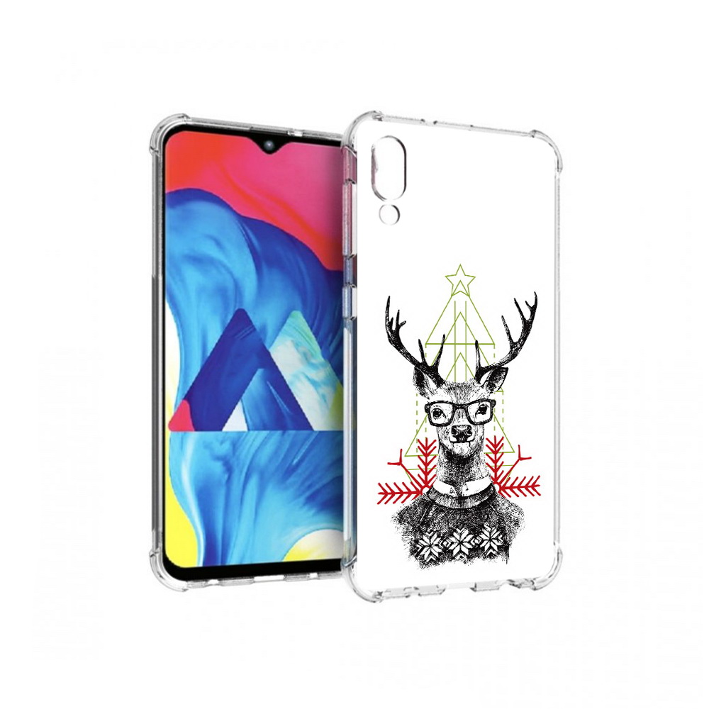

Чехол MyPads Tocco для Samsung Galaxy M10 умный олень (PT128878.532.652), Прозрачный, Tocco