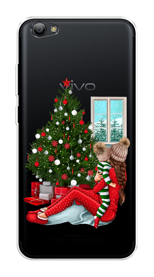 

Чехол на Vivo Y65 "Новый год с мамой", Красный;зеленый;голубой, 260550-6