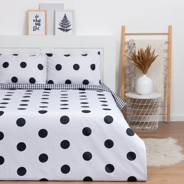 

Постельное бельё LoveLife Дуэт Circles 143х215 см-2шт, 225х240 см, 50х70 см-2шт,100%хлопок