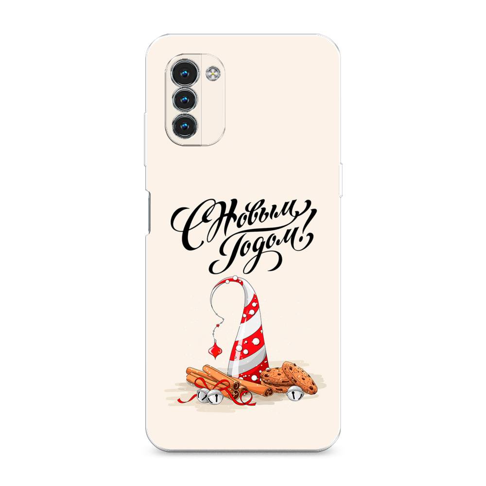 

Чехол на Nokia G11"Подарки на Новый Год", Бежевый;красный;черный, 125150-5