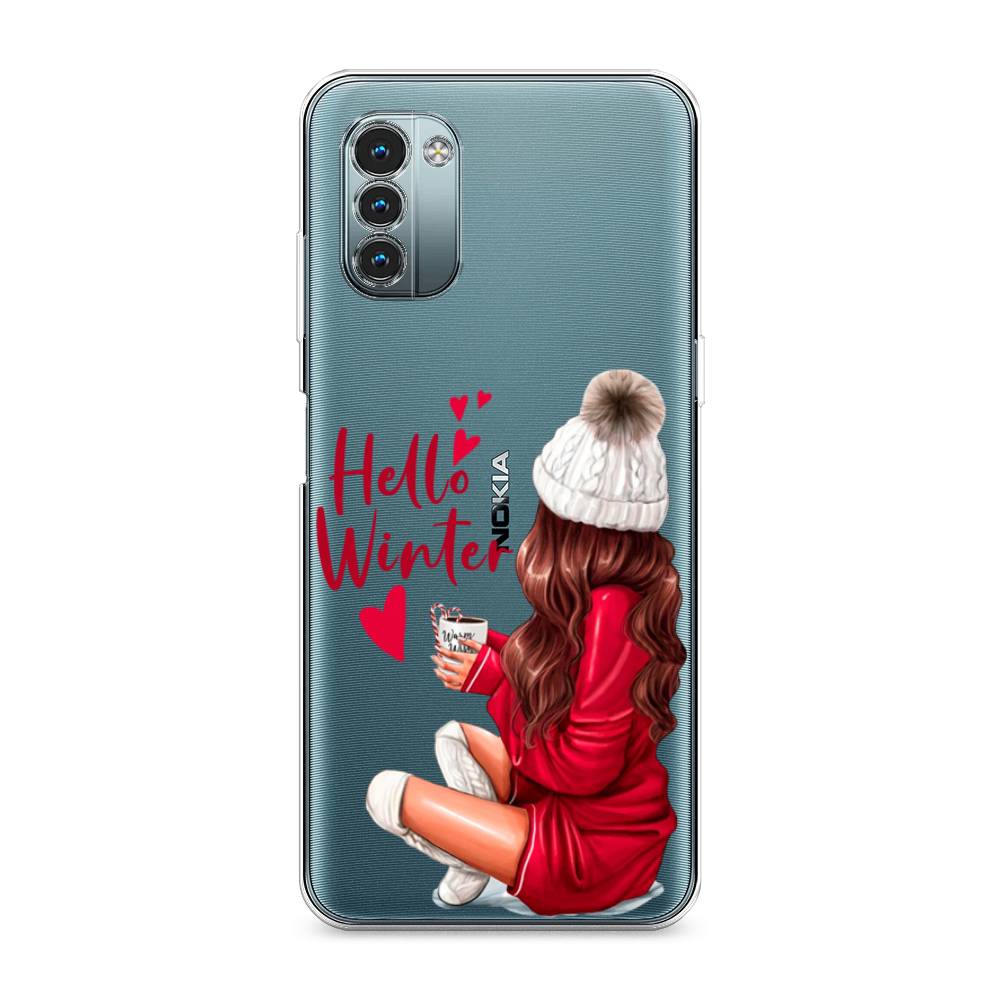 

Чехол на Nokia G11"Hello winter", Красный;белый;коричневый, 125150-5