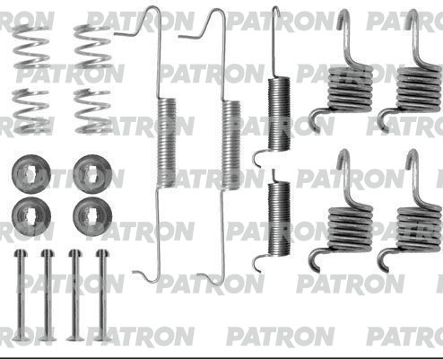 

Комплект монтажный тормозных колодок PATRON psrk0075