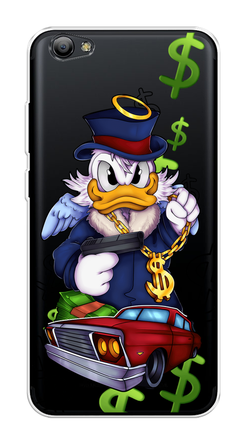 

Чехол на Vivo Y65 "Scrooge McDuck with a Gold Chain", Красный;синий;белый, 260550-6
