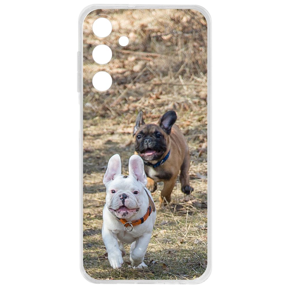 

Чехол-накладка Krutoff Clear Case Догонялки для Samsung Galaxy A25 5G (A256), Прозрачный