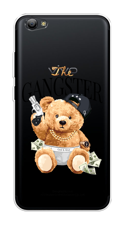 

Чехол на Vivo Y65 "The Gangster", Бежевый;серый;черный, 260550-6