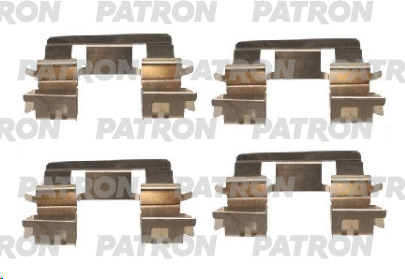 

Комплект монтажный тормозных колодок PATRON psrk1164
