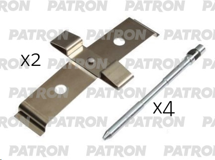

Комплект монтажный тормозных колодок PATRON psrk1230