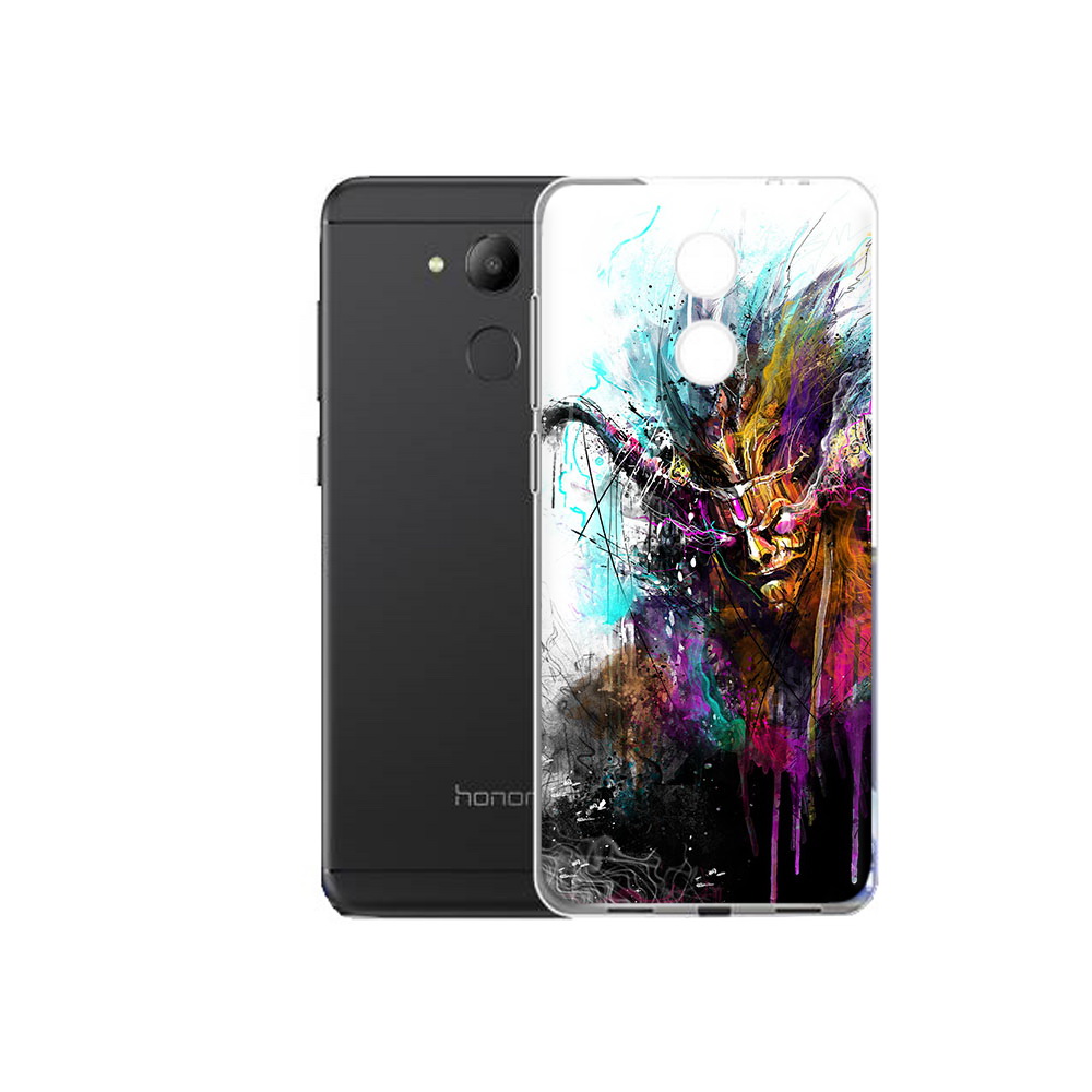 

Чехол MyPads Tocco для Honor 6C яркий дьявол (PT67887.49.709), Прозрачный, Tocco