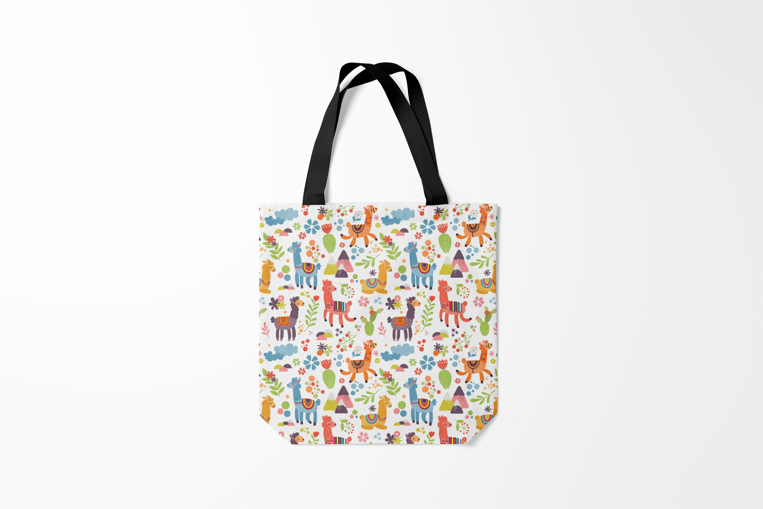 

Сумка шoппер унисекс Burnettie Ламы, разноцветный, Ламы