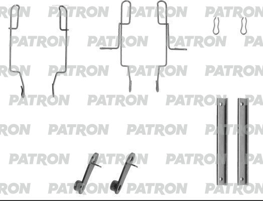 

Комплект монтажный тормозных колодок PATRON psrk1072
