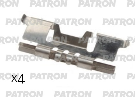 

PATRON PSRK1253 Комплект монтажный тормозных колодок дисковых NISSAN: PIXO 09-, SUZUKI: AL