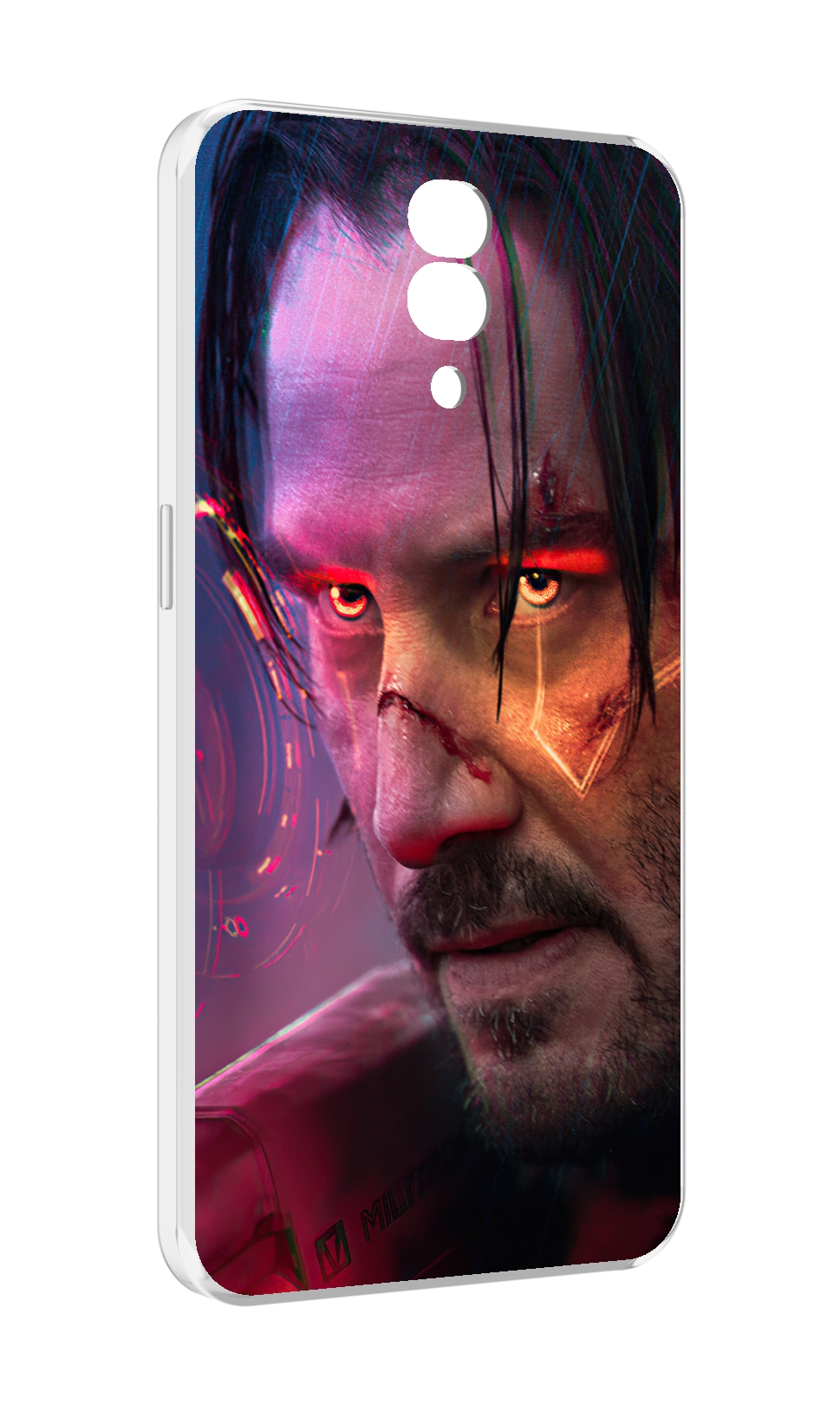 

Чехол MyPads cyberpunk 2077 Джонни Сильверхенд для Blackview BV7200, Прозрачный, Tocco