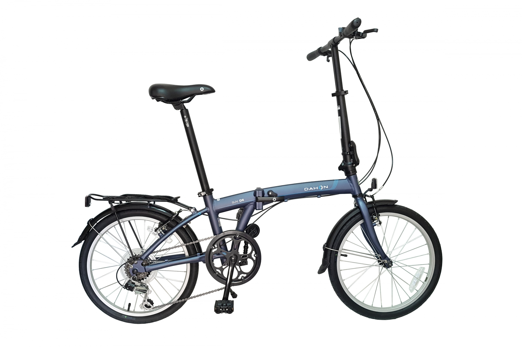 Велосипед Dahon Suv D6 2022 One Size голубой