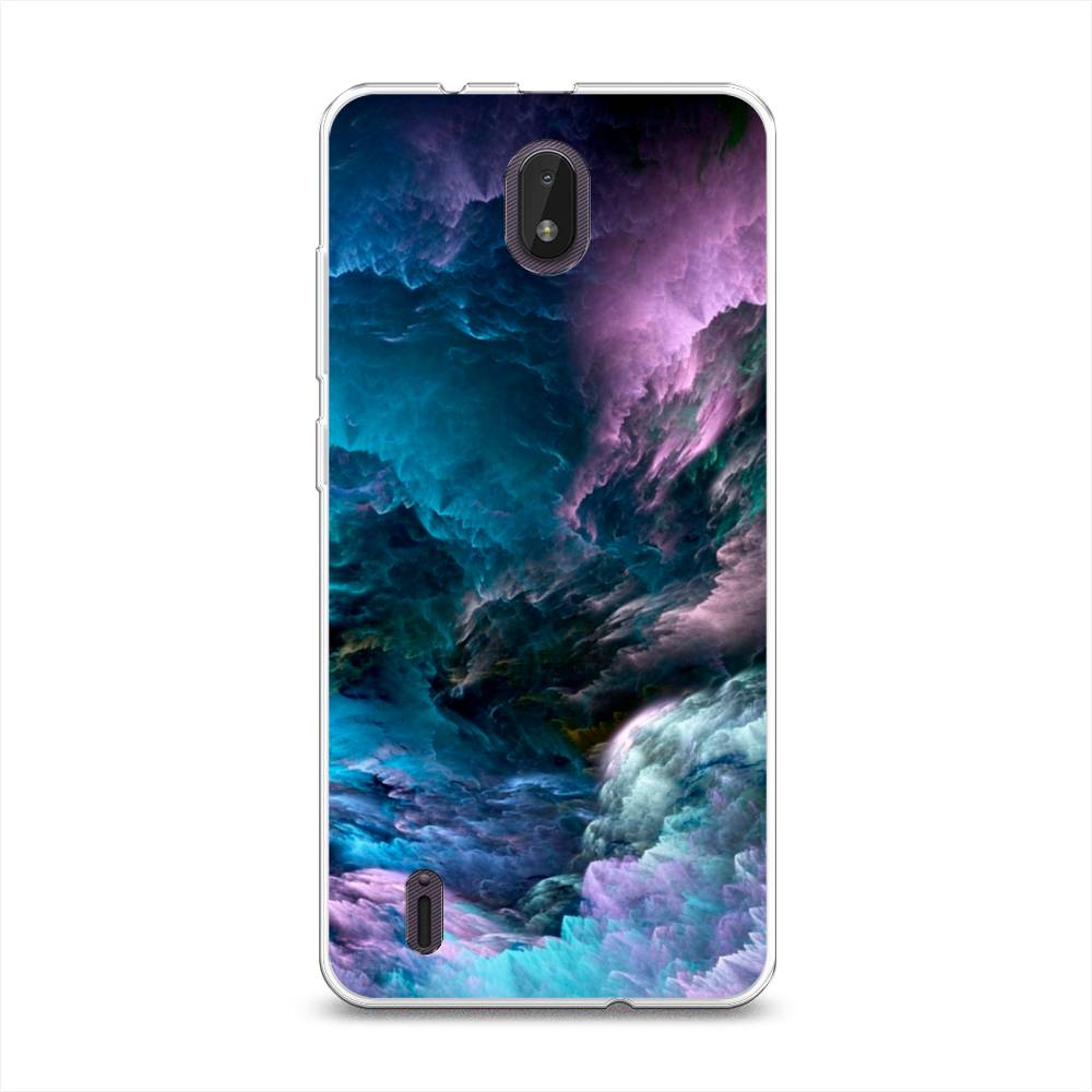 

Чехол на Nokia C01 Plus "Загадочное небо", Синий;фиолетовый, 125250-2