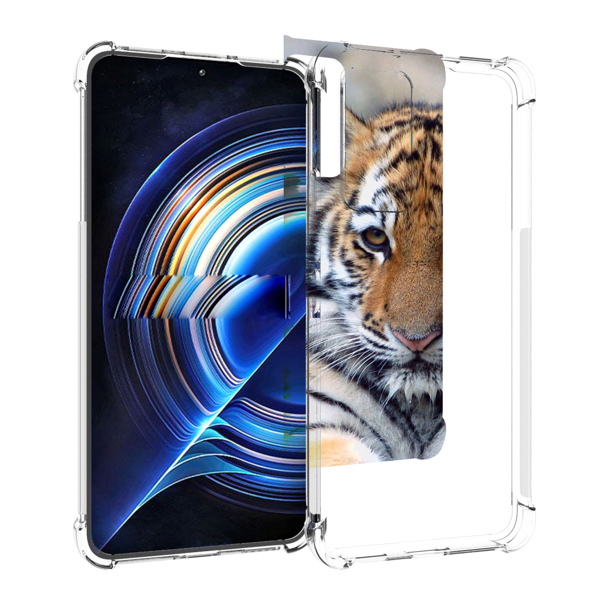 

Чехол MyPads Тигренок для Tecno Camon 19 Neo, Прозрачный, Tocco